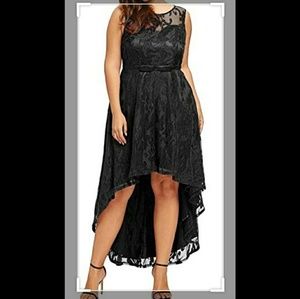 Plus size High low dress